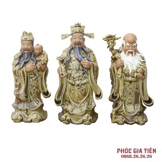 Bộ tượng Phúc Lộc Thọ 60cm