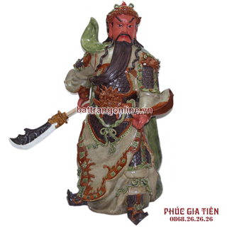 Tượng Quan Công cao 45cm